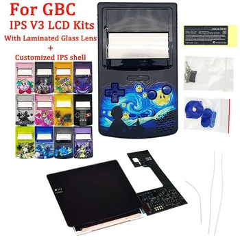 2,6-Дюймовые комплекты ЖК-экранов с высокой яркостью от точки до точки с предварительным ламинированием для GameBoy Color GBC с высококачественной оболочкой на заказ