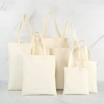 10 шт./лот, черно-белые холщовые сумки из натурального хлопка, сумка для покупок через плечо, сумка-тоут, сумки (требуется индивидуальный логотип 100 шт.)