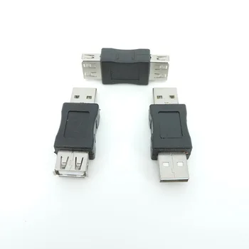USB 2.0 Тип A мужской Женский соединитель Адаптер штекерная розетка Разъем для ПК Ноутбук Diy Удлинитель Кабель конвертер L1