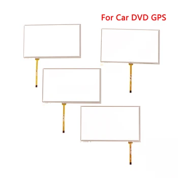 Резистивный Дигитайзер для автомобиля DVD GPS Навигация Мультимедиа Сенсорная панель Стекло Запасные Части