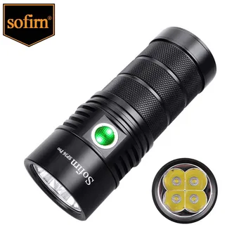 Sofirn SP36-Pro, мощный светодиодный фонарик 4 *SST40 USB C, 8000lm, фонарь, доставка только из России