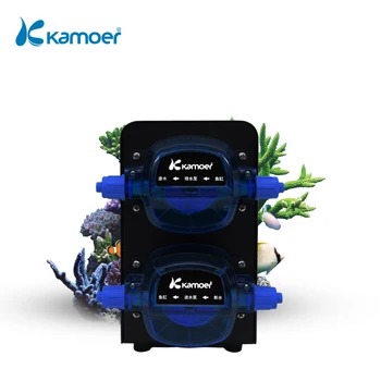 Kamoer X2SR WiFi Автоматический насос для замены воды с двумя шаговыми перистальтическими насосами для аквариума (управление телефоном и длительный срок службы)