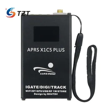 TZT By BH4TDV APRS X1C5 Plus Цифровой трекер Gateway IGATE GPS 136-174 МГц + WIFI + Bluetooth + Аккумулятор + IPS ЖК-дисплей