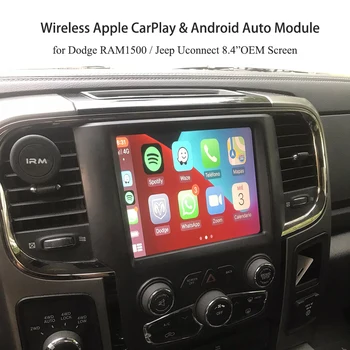 Зеркальный интерфейс экрана телефона CarSight для Apple Carplay Dodge Challenger Durango UConnect System OEM Android Сенсорный экран