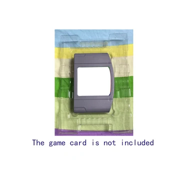 100ШТ Прозрачная Пластиковая доска для лотка для игровых карт N64 Гильзы для Картриджей Коробки Вставка Внутренняя Инкрустация Лотка