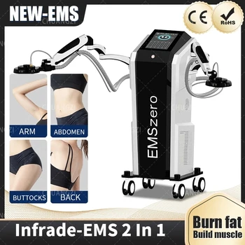 2023 Новый запуск 2-в-1 инфракрасного EMSzero для похудения + инфракрасный без упражнений для поддержания стройности и сжигания жира для наращивания мышечной массы Сертификат CE