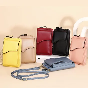 Женская сумка через плечо, женская сумка для мобильного телефона, сумка-мессенджер, Женские сумки, кошелек через плечо, сумка для карт, сумка-тоут