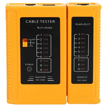 Сетевой кабельный тестер Тестовый инструмент RJ45 RJ11 RJ12 CAT5 CAT6 UTP USB LAN провод Ethernet кабельный тестер (батарея в комплект не входит)