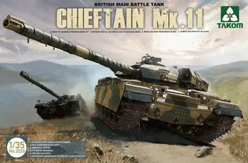 Takom 2026 1/35 Масштаб Британского основного боевого танка Chieftain Mk.11 Модельный комплект