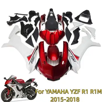 Для Yamaha YZF R1 R1M YZFR1 2015 2016 2017 2018 Комплект Велосипедных Обтекателей Кузов Оболочка На Заказ Новый ABS Аксессуары Для Мотоциклов