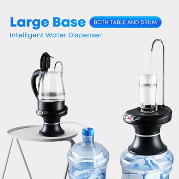 Умный Насос-дозатор воды, Автоматический бытовой Электрический Насос для питьевой воды, USB-лоток для зарядки, Абсорбер бутилированной воды для дома