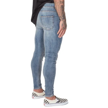 Melody Спрей на джинсах, 3 Цвета, Обтягивающие джинсы-стрейч Для мужчин, Джинсовые Рваные Джинсы, Модный бренд, Байкерские джинсы, Мужская одежда