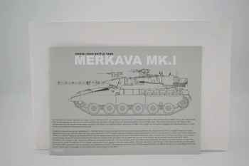 Набор моделей TAKOM 2078A в масштабе 1/35 Israel Merkava Mk.1 в сборе