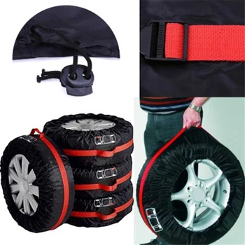 1 шт. Защитный чехол для автомобильных шин, чехол для запасного колеса, Пылезащитный чехол для снежных шин, Универсальная сумка для хранения шин