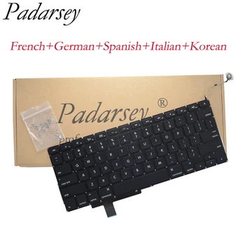 Pardarsey Сменная Клавиатура Совместима для MacBook Pro Unibody 17 