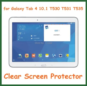 5шт Ультра Прозрачная Защитная пленка для Планшетного ПК Samsung Galaxy Tab 4 10,1 