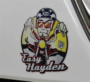 автоспорт Ники Хейден 69 наклейки виниловые Светоотражающие Хейден Мультяшные наклейки Мото гоночный автомобиль мотоцикл байк