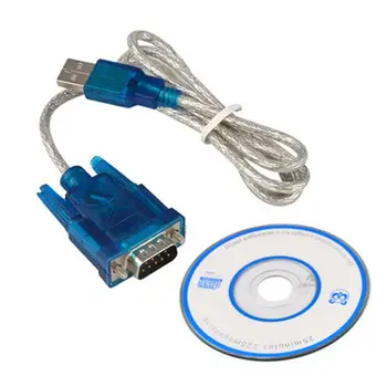 Последовательный порт USB-RS232, 9-контактный штекерный кабель, последовательный адаптер COM-порта, преобразователь