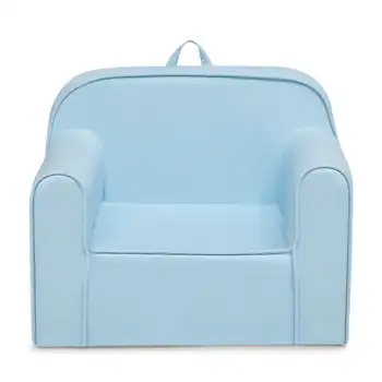 Детское уютное кресло Delta для детей в возрасте от 18 месяцев и старше, светло-голубое