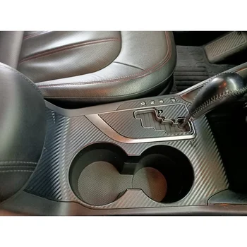 Автомобильный стайлинг, Новый 3D/5D Интерьер из углеродного волокна, Центральная консоль, изменение цвета, литье, наклейки Для Hyundai ix35 2010-2017