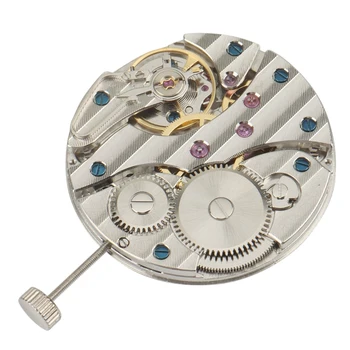 Часовой механизм с механическим ручным заводом 6497 St36 P29 44 мм Корпус часов из нержавеющей стали подходит для часов с механизмом 6497