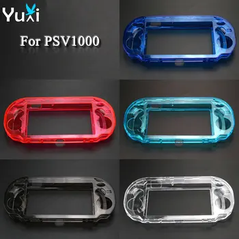 Прозрачный жесткий чехол YuXi, прозрачная защитная крышка, оболочка для Sony psv1000, Psvita, PS Vita, PSV 1000, хрустальный протектор для тела