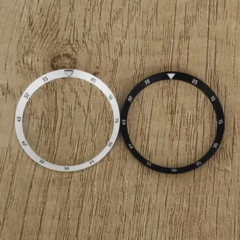 Цифровое кольцо SKX Внутреннее теневое кольцо Зеленое светящееся Наружный диаметр 31,3 мм ID 27,6 мм Модифицированное внутреннее кольцо для часов со шкалой