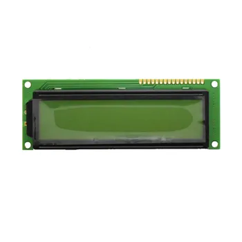 SMR1602-B Желто-зеленый экран 1602B крупносимвольный матричный модуль с точечной матрицей Желтый зеленый фон черные слова 5 В 3,3 В параллельный порт