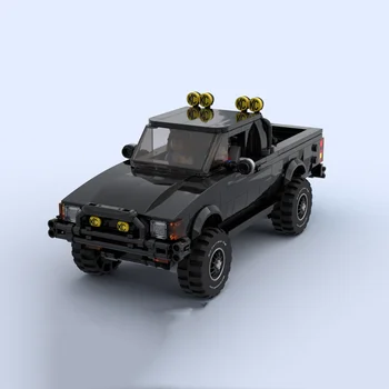 MOC-105929 Серия BTTF: Марти Макфлай Toyta SRS Пикап Строительный Блок Модель Сращенная Игрушка-Головоломка Детский подарок