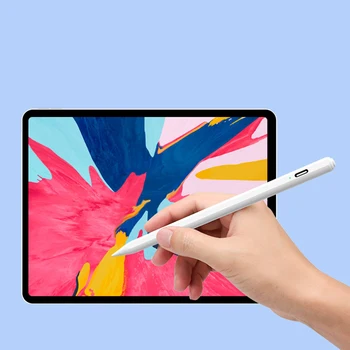 Для Apple iPad Pencil 2 Стилус для iPad Pro 11 12,9 2022 10,2 7-й, 8-й, 9-й, 10-й мини-Ручки для рисования с наклоном и давлением, Карандаш для письма