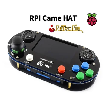 Raspberry Pi 3 B + Plus/3B/Zero W RetroPie Игровая шляпа, консольный геймпад с IPS экраном размером 480 x 320 3,5 дюйма