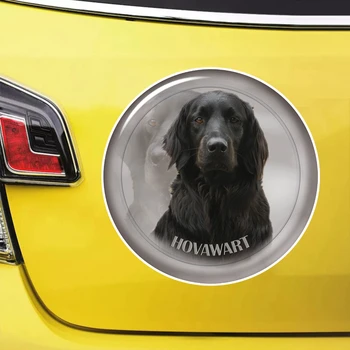 S62196 # Hovawart Собака Самоклеящаяся наклейка на автомобиль, Водонепроницаемые автомобильные декоры на бампер, заднее стекло, ноутбук, выберите размер