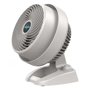 7-дюймовый компактный вентилятор для циркуляции воздуха в помещении 530, льняной белый