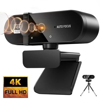 4k 1080P Веб-камера Мини-Камера Full HD с Поворотом на 360 ° с Микрофоном 15-30 кадров в секунду USB IP-камера для Youtube Портативных ПК Камера для Видеосъемки