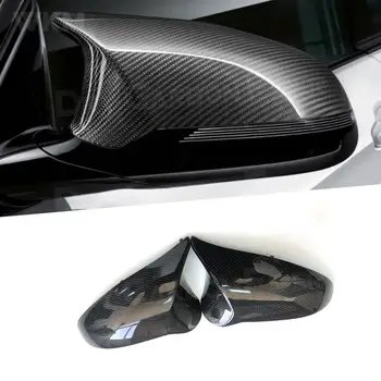 Для BMW F80 M3 F82 M4 2015-2018 Накладка На Зеркало заднего Вида, Колпачки Для Замены Рожка, Стиль Сухого Бокового Зеркала Из Углеродного волокна, 2 шт. RHD